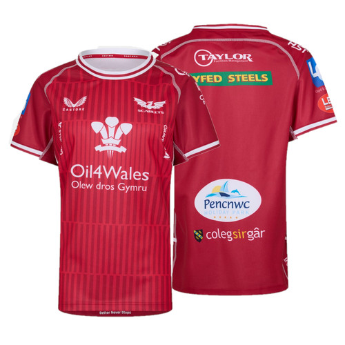 Scarlets rugby home - home, jersey