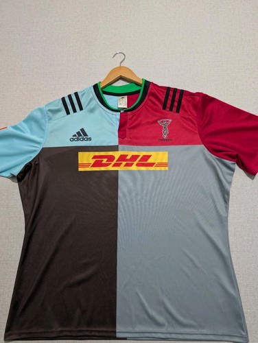 Harlequins rugby shirt blue - harlequins,